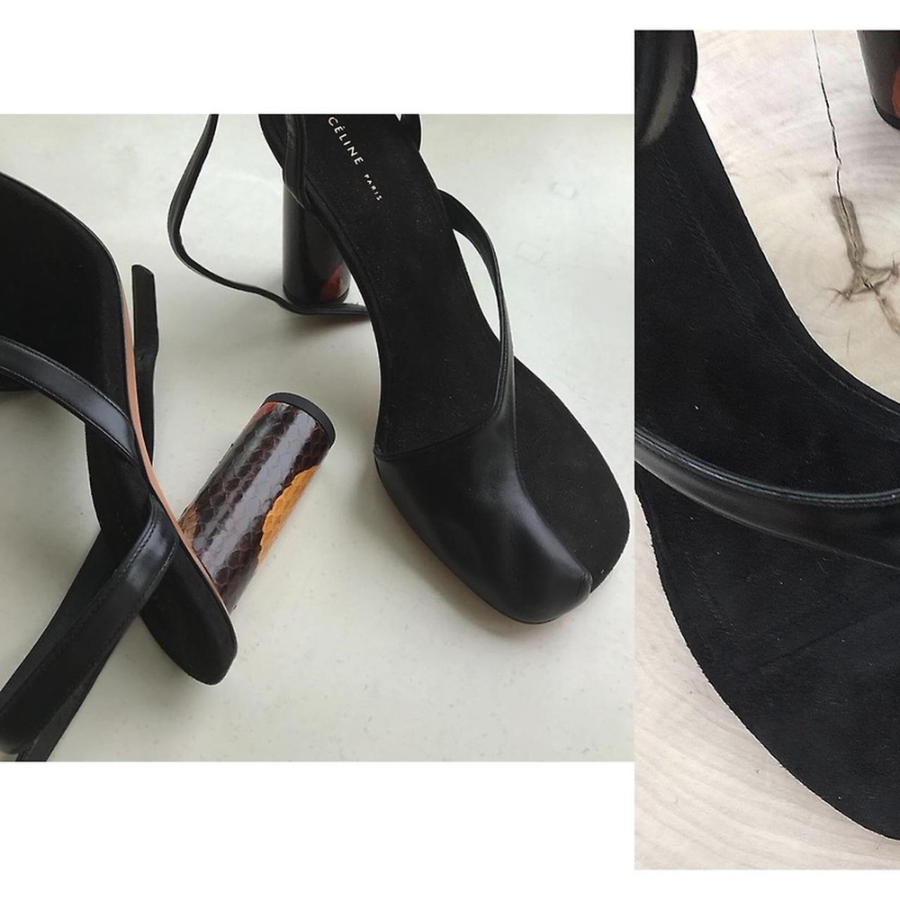 old céline by phoebe philo pirate sandal